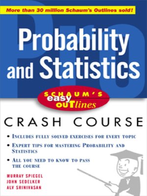 cover image of Probability and Statistics
